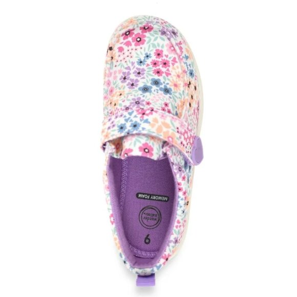 Wonder Nation Toddler Girl Moc Toe Shoes - Picture 3 of 4